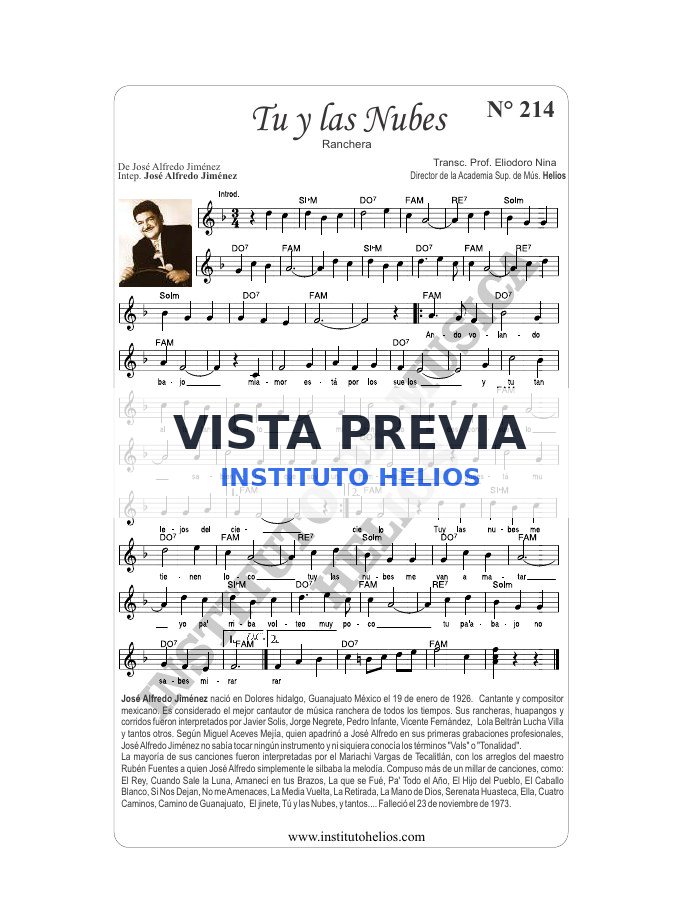 Vista previa de Tu y las nubes